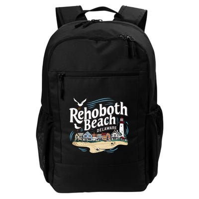 Ocean Rehoboth Beach Delaware Coastal Town Vibe Backpack