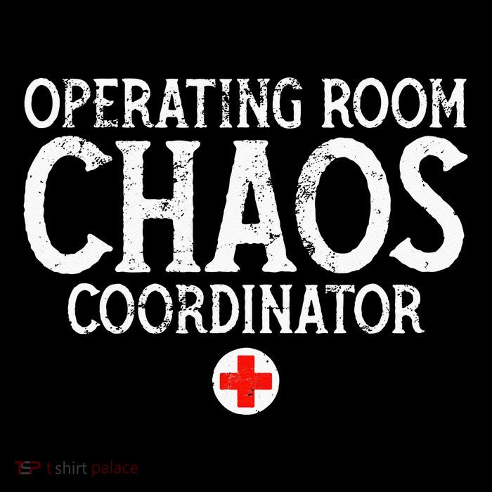Operating Room Chaos Coordinator Funny RN Nurse Gift Impact Tech Backpack