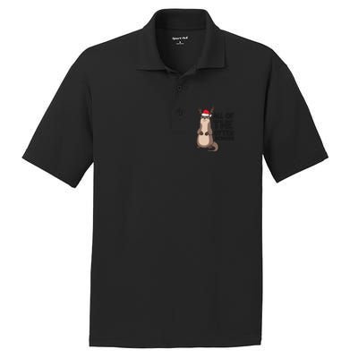 Otter Reindeer Christmas All Of The Otter Reindeer Gift PosiCharge RacerMesh Polo