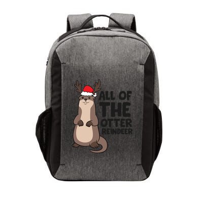 Otter Reindeer Christmas All Of The Otter Reindeer Gift Vector Backpack