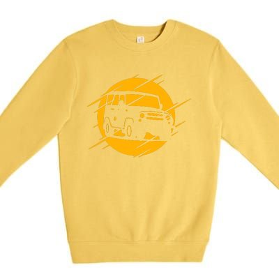 Off Road Cars Classic Premium Crewneck Sweatshirt