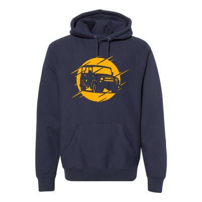 Off Road Cars Classic Premium Hoodie