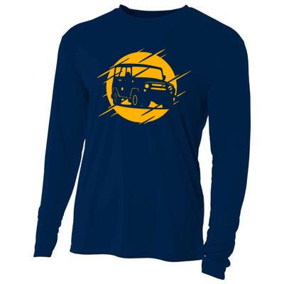 Off Road Cars Classic Cooling Performance Long Sleeve Crew