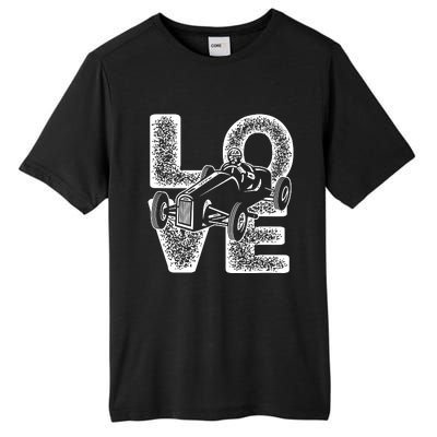 Old Racing Car Love Word Tall Fusion ChromaSoft Performance T-Shirt