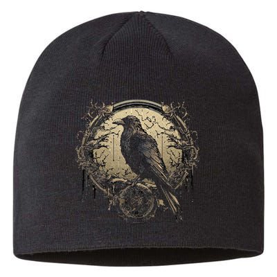 Odin Raven Celtic Viking Valhalla Pagan Sustainable Beanie