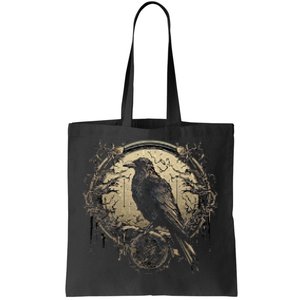 Odin Raven Celtic Viking Valhalla Pagan Tote Bag