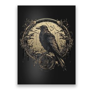 Odin Raven Celtic Viking Valhalla Pagan Poster