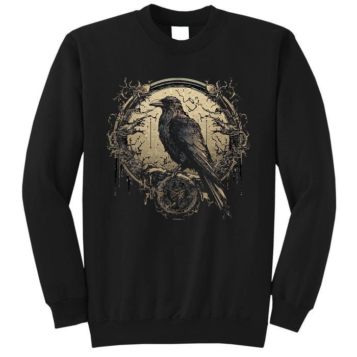 Odin Raven Celtic Viking Valhalla Pagan Tall Sweatshirt