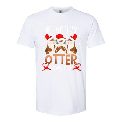 Otter Reindeer Deer Christmas Xmas Tree Magic Lover Santa Gift Softstyle CVC T-Shirt