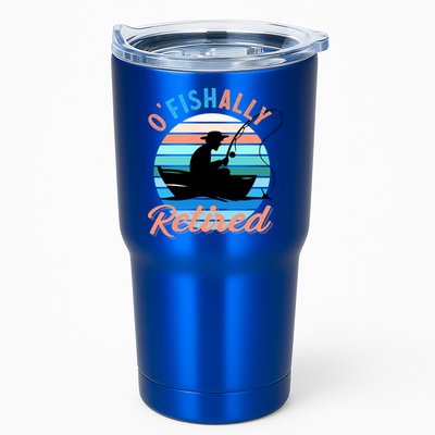 O'fishally Retired Dad Funny Fishing Father's Day Gift Tumbler