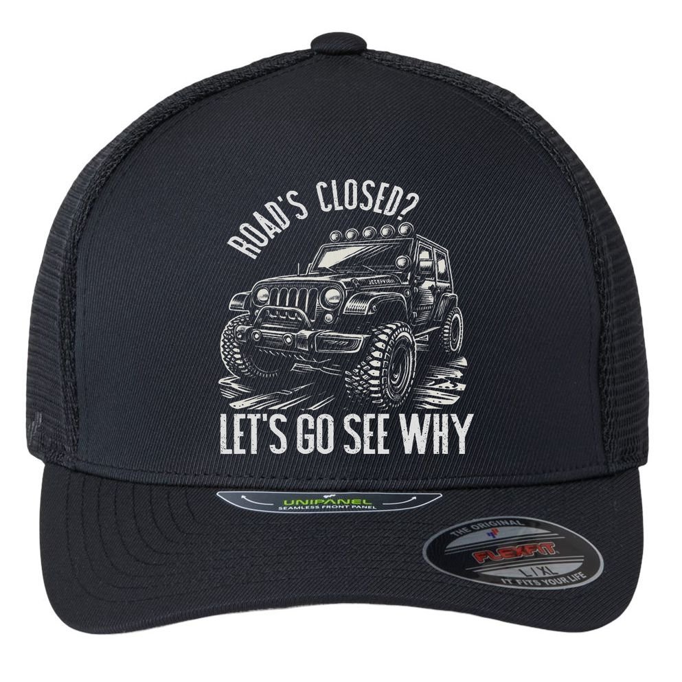 Offroad Racing Dad Sxs 4x4 Off Roading Suv Utv Car Lovers Flexfit Unipanel Trucker Cap