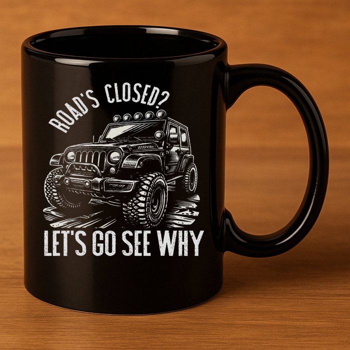 Offroad Racing Dad Sxs 4x4 Off Roading Suv Utv Car Lovers 11oz C Handle Ceramic Mug