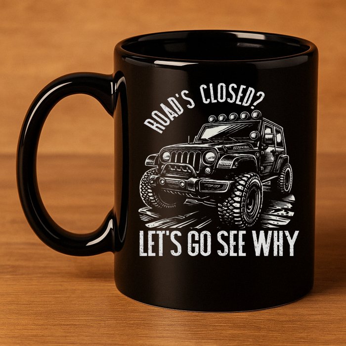 Offroad Racing Dad Sxs 4x4 Off Roading Suv Utv Car Lovers 11oz C Handle Ceramic Mug