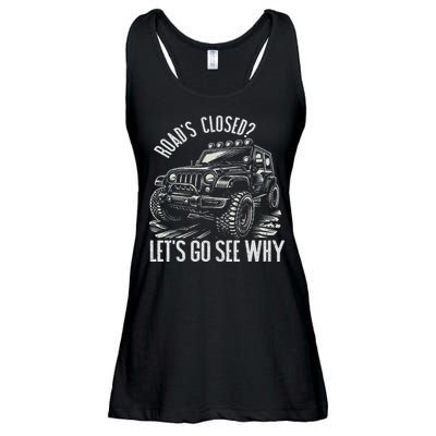 Offroad Racing Dad Sxs 4x4 Off Roading Suv Utv Car Lovers Ladies Essential Flowy Tank