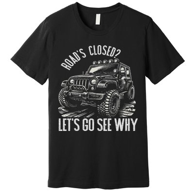 Offroad Racing Dad Sxs 4x4 Off Roading Suv Utv Car Lovers Premium T-Shirt