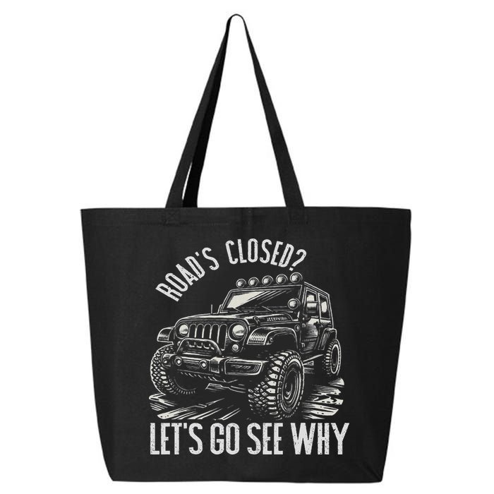 Offroad Racing Dad Sxs 4x4 Off Roading Suv Utv Car Lovers 25L Jumbo Tote