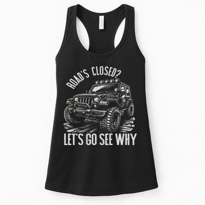 Offroad Racing Dad Sxs 4x4 Off Roading Suv Utv Car Lovers Womens Tank Top