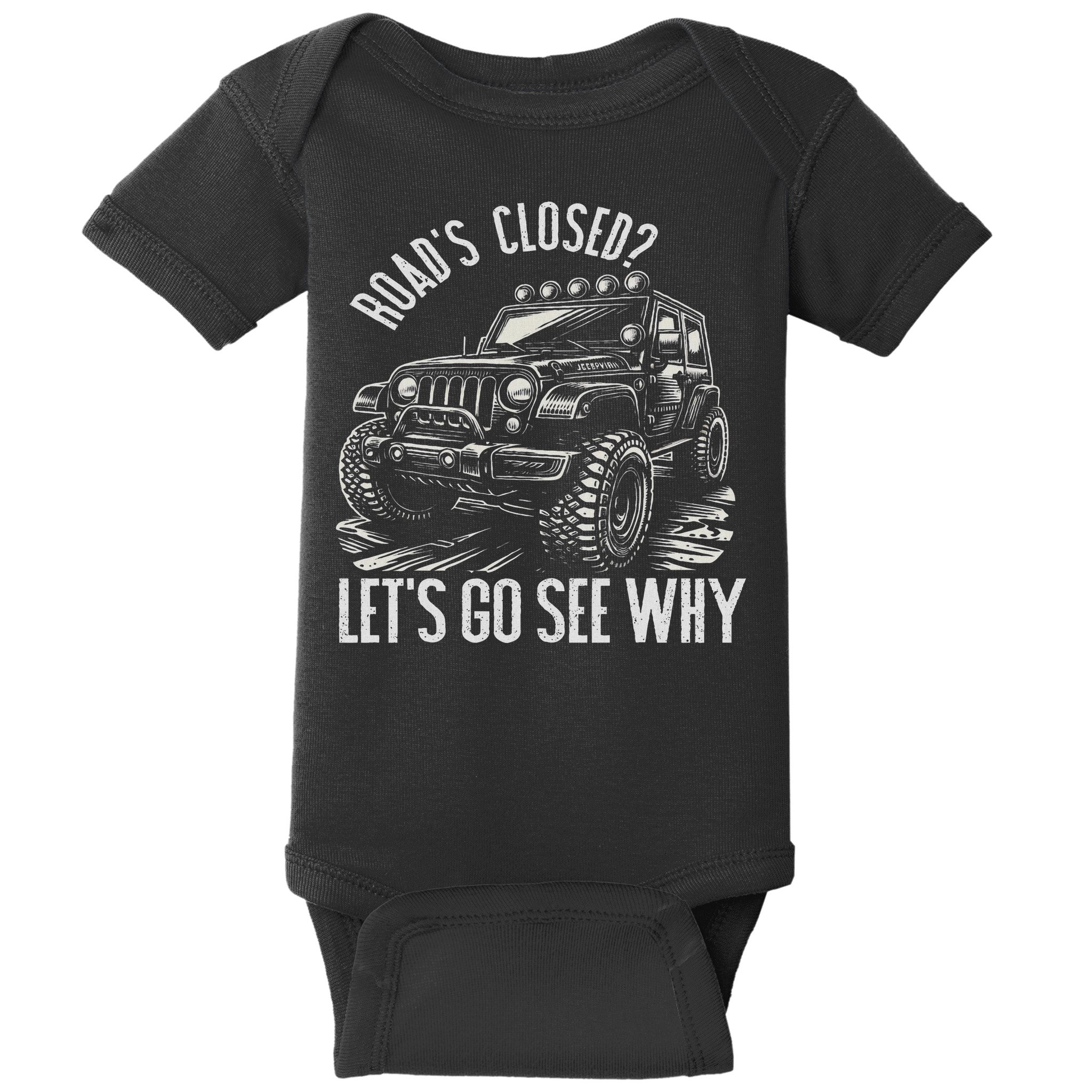 Offroad Racing Dad Sxs 4x4 Off Roading Suv Utv Car Lovers Baby Bodysuit