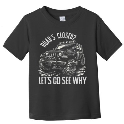 Offroad Racing Dad Sxs 4x4 Off Roading Suv Utv Car Lovers Toddler T-Shirt