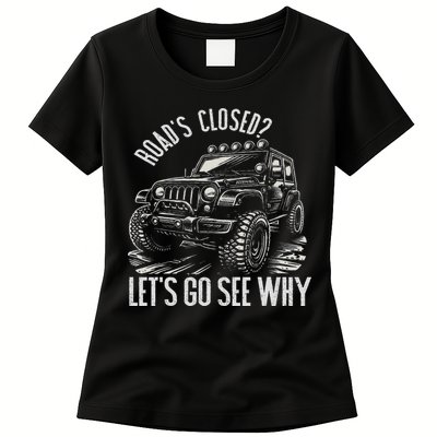 Offroad Racing Dad Sxs 4x4 Off Roading Suv Utv Car Lovers Womens T-Shirt