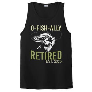 Ofishally Retired Est 2025 Fisherman Fishing Retirement PosiCharge Competitor Tank