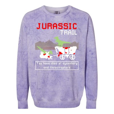 Oregon Jurassic Trail Colorblast Crewneck Sweatshirt