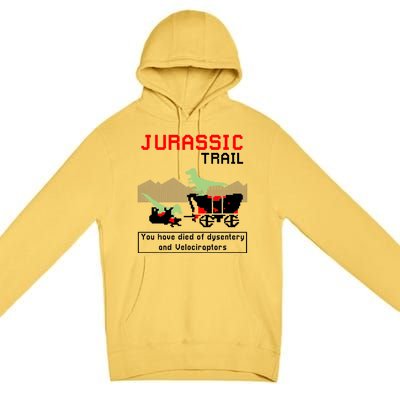 Oregon Jurassic Trail Premium Pullover Hoodie