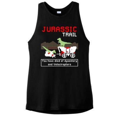 Oregon Jurassic Trail Ladies PosiCharge Tri-Blend Wicking Tank