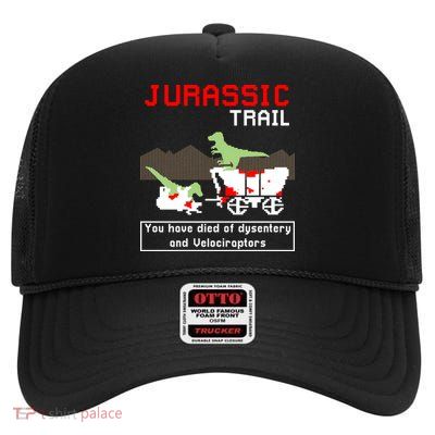 Oregon Jurassic Trail High Crown Mesh Back Trucker Hat