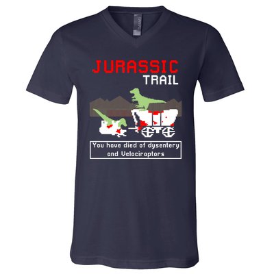 Oregon Jurassic Trail V-Neck T-Shirt