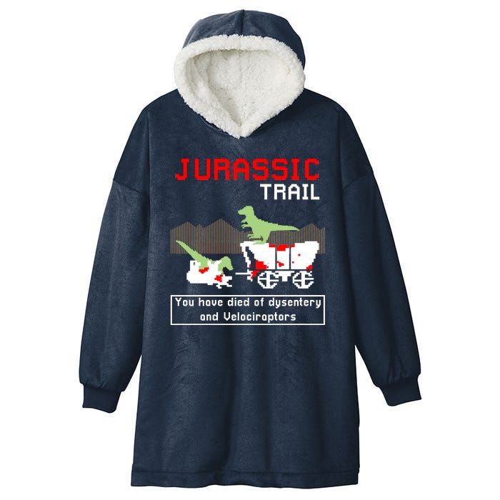 Oregon Jurassic Trail Hooded Wearable Blanket