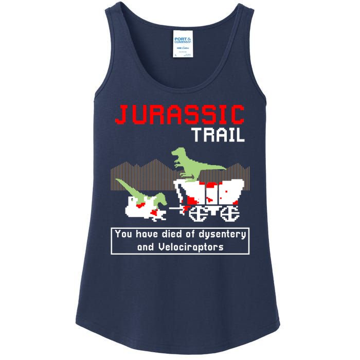 Oregon Jurassic Trail Ladies Essential Tank