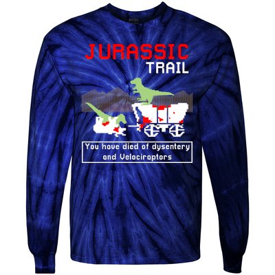 Oregon Jurassic Trail Tie-Dye Long Sleeve Shirt