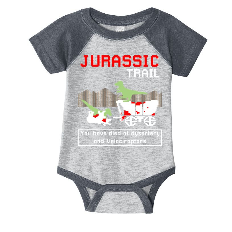 Oregon Jurassic Trail Infant Baby Jersey Bodysuit