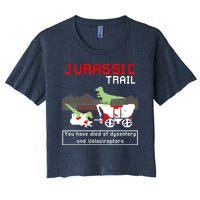 Oregon Jurassic Trail Women's Crop Top Tee