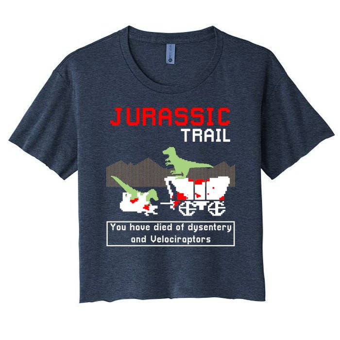 Oregon Jurassic Trail Women's Crop Top Tee