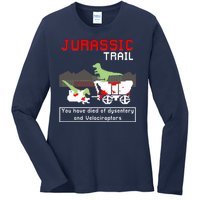 Oregon Jurassic Trail Ladies Long Sleeve Shirt