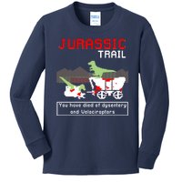 Oregon Jurassic Trail Kids Long Sleeve Shirt