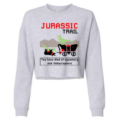 Oregon Jurassic Trail Cropped Pullover Crew