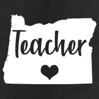 Oregon Teacher Red For Ed Beanie