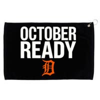 October Ready Funny For Ready Tiger Grommeted Golf Towel