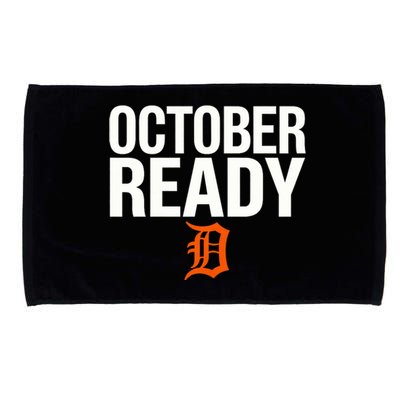 October Ready Funny For Ready Tiger Microfiber Hand Towel