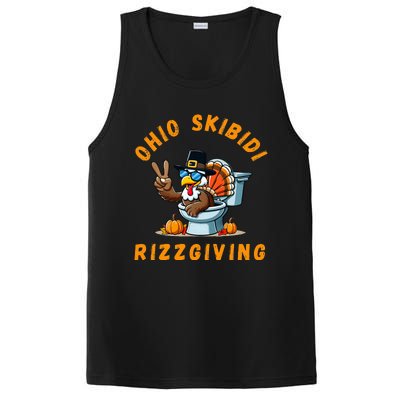 Ohio Rizzgiving Funny Thanksgiving Rizz Gyatt Rizz PosiCharge Competitor Tank