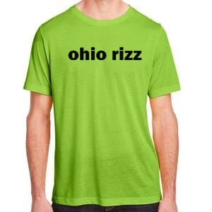 Ohio Rizz Funny Viral Influencer Brain Rot Rizzler Sigma Adult ChromaSoft Performance T-Shirt