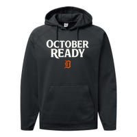 October Ready Funny Ready Tiger Performance Fleece Hoodie