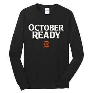 October Ready Funny Ready Tiger Tall Long Sleeve T-Shirt