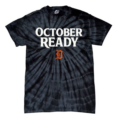 October Ready Funny Ready Tiger Tie-Dye T-Shirt