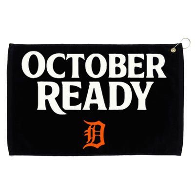 October Ready Funny Ready Tiger Grommeted Golf Towel