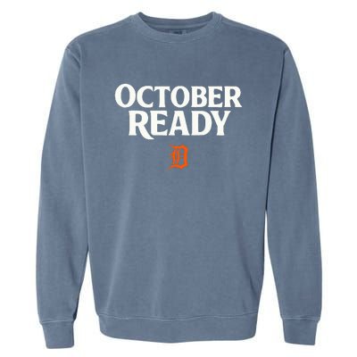 October Ready Funny Ready Tiger Garment-Dyed Sweatshirt