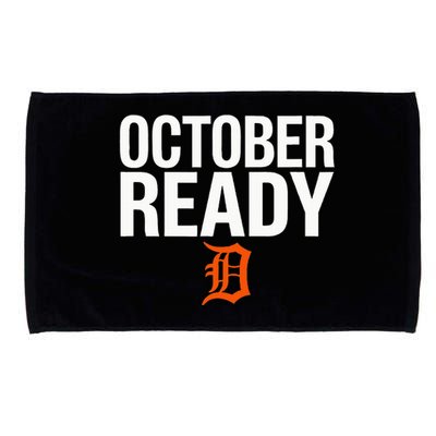 October Ready Funny For Ready Tiger Microfiber Hand Towel